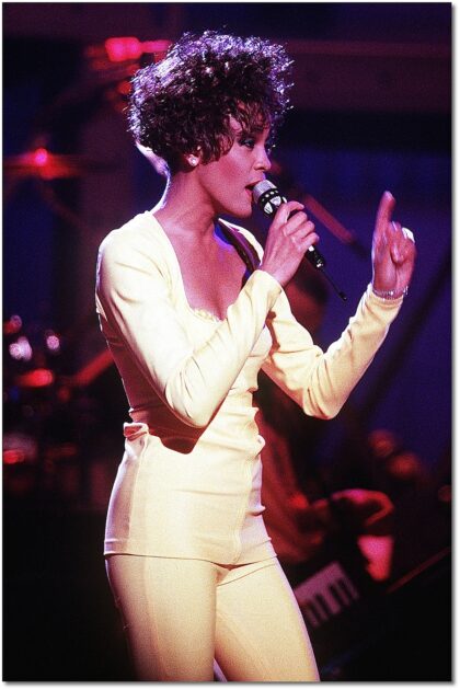 Poster Photo Art- Whitney Houston